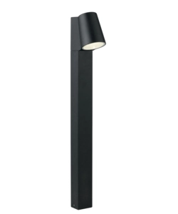 PALETTO "SINTESI" ALLUMINIO NERO GOFFRATO A LED, 390 LM
